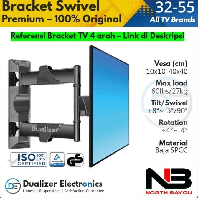 Produk Bracket Smart TV 32 40 42 43 Inch Sony Toshiba Aqua Polytron Quality