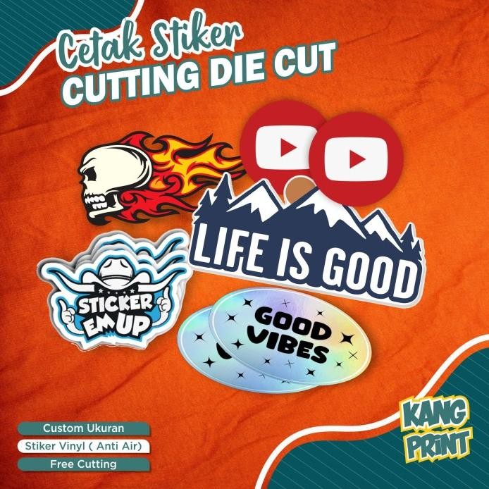 

Cetak Stiker Die Cut murah