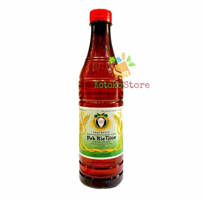 

Arak Masak Pek Bie Tjioe / Arak Masak Putih Pek Bie Tjioe 600ml murah