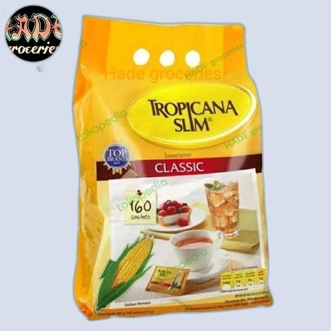 

Tropicana slim sweetener Classic 160sachet murah