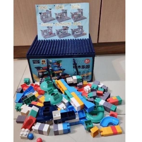 TERLARIS READY STOCK  150PC 280PC 560PC MAINAN BRICK BALOK SUSUN ANAK DIY BAHAN ABS KUAT TAHAN LAMA 