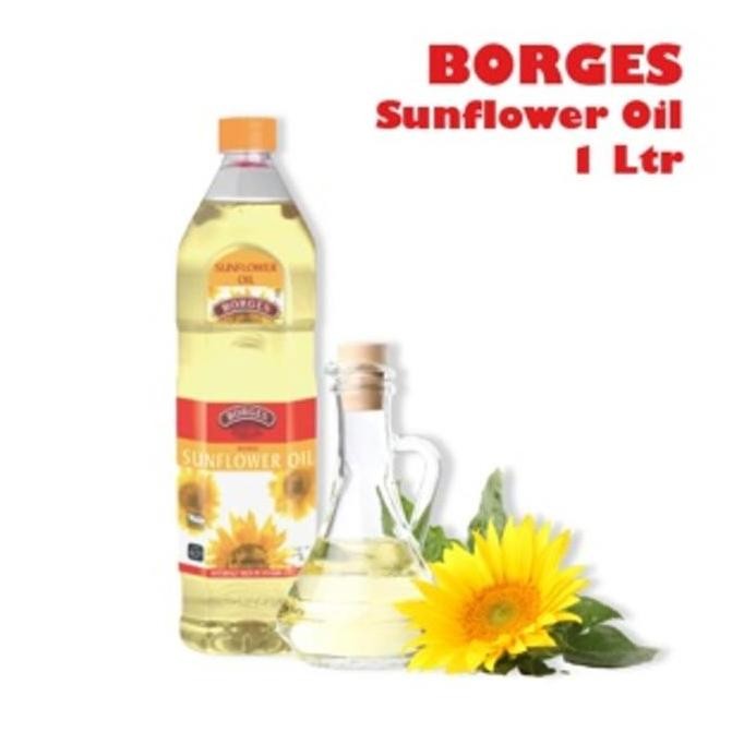 

BORGES - Sunflower Oil 1L / Minyak Bunga matahari Seed Olive murah