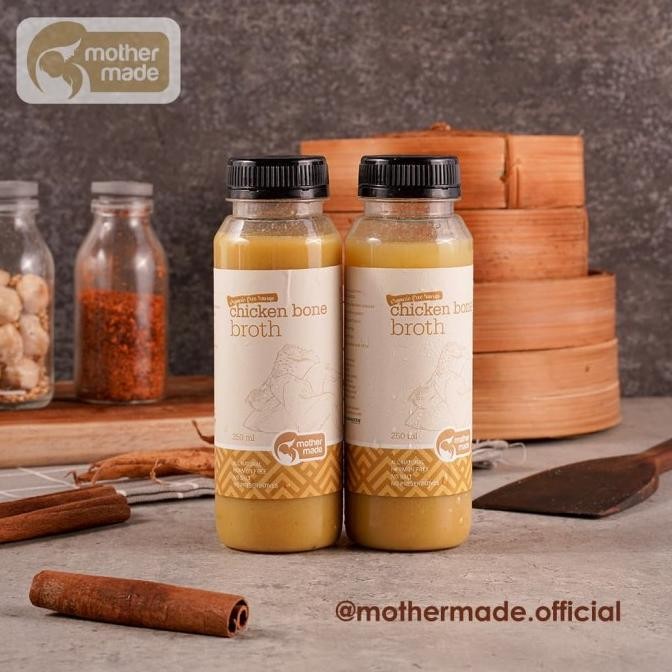 

Organic Free-Range CHICKEN Bone Broth - Kaldu Ayam Organik - (2x250ml) murah