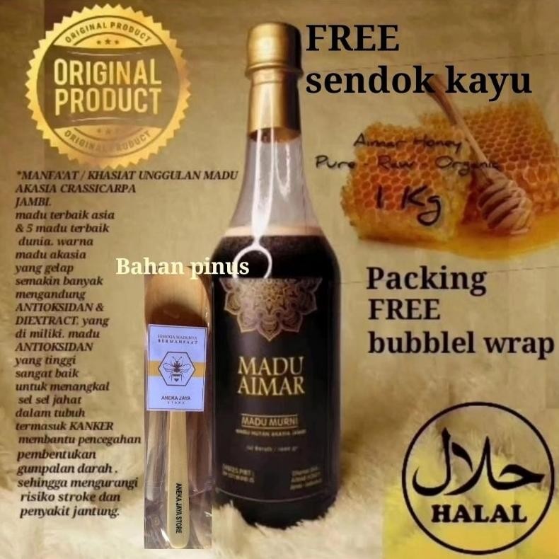 

madu aimar murni akasia jambi sumatra 1000 gr
