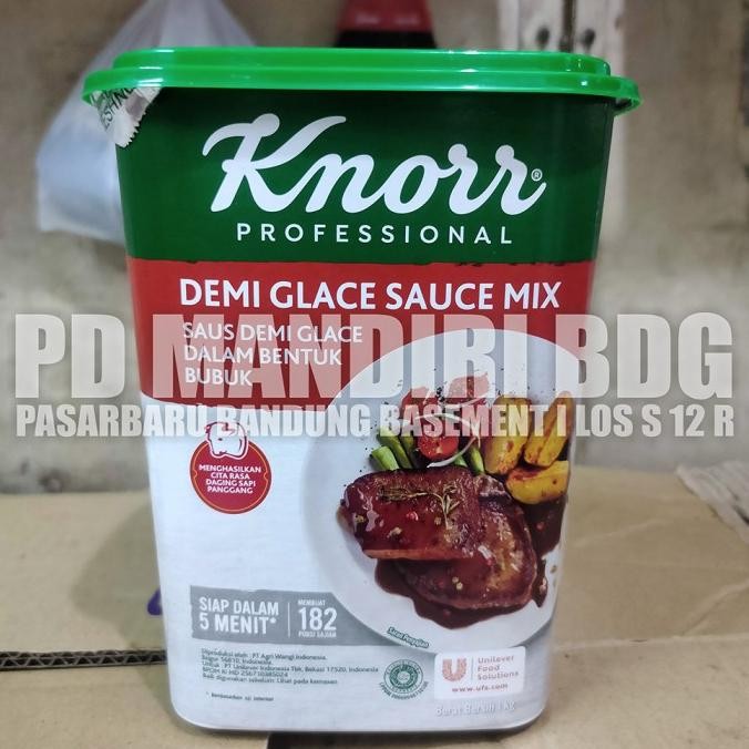 

KNORR DEMI GLACE SAUCE MIX 1Kg / Saus Demi Glace by Knorr murah