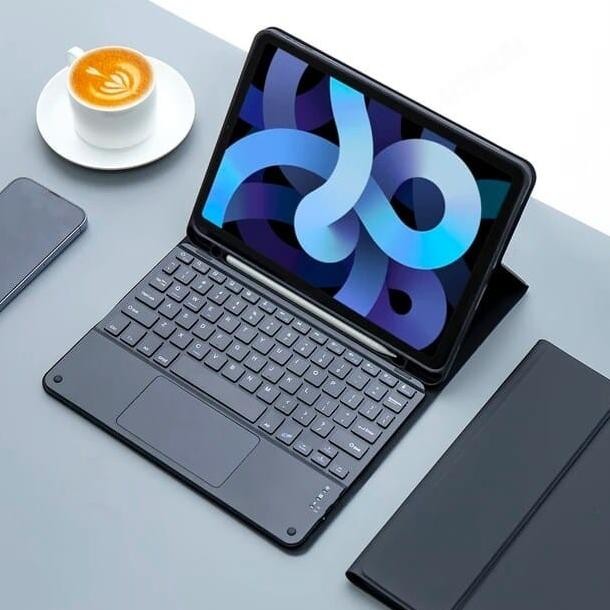 KEYBOARD CASE IPAD MINI 6 2021 TOUCHPAD BLUETOOTH WIRELESS [terbaik]