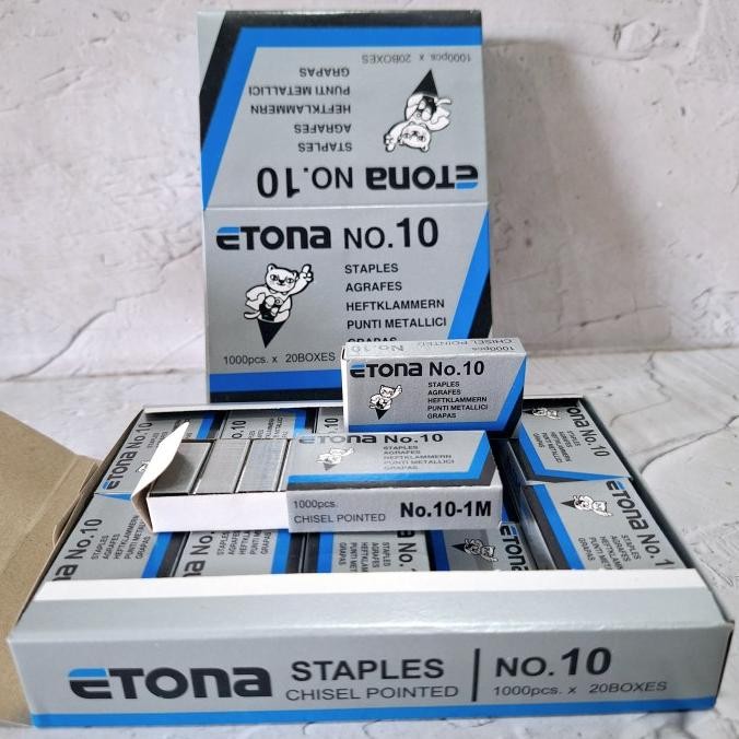 

isi staples etona no 10 murah