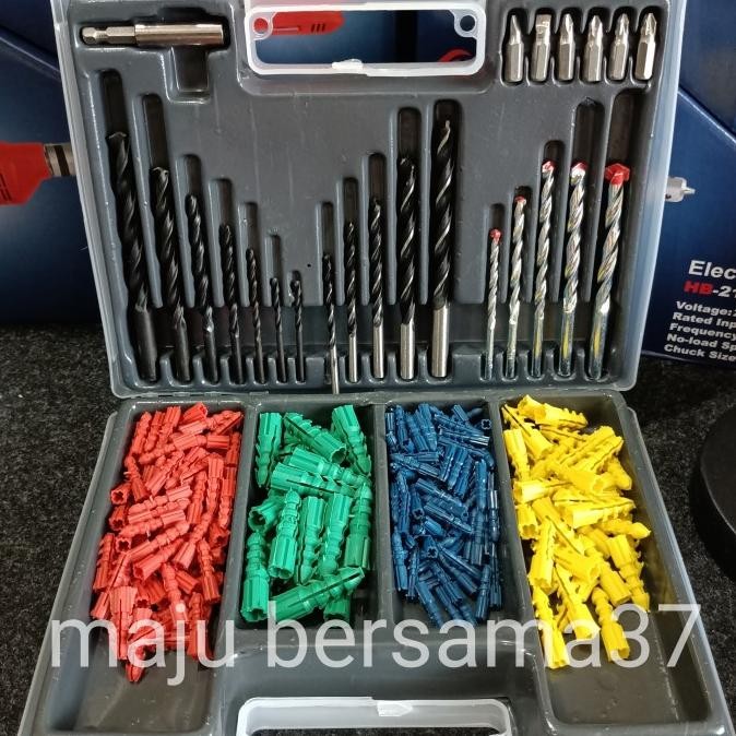 MATA BOR 300PC LENGKAP MATA BOR SET TERLENGKAP MATA BOR SET MATA OBENG murah