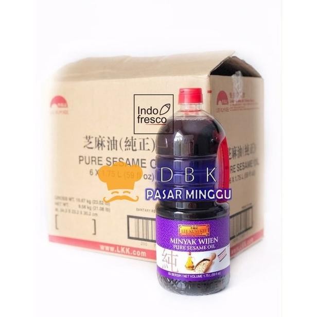 

Lee Kum Kee Pure Sesame Oil- Minyak Wijen 1750ml import quality murah