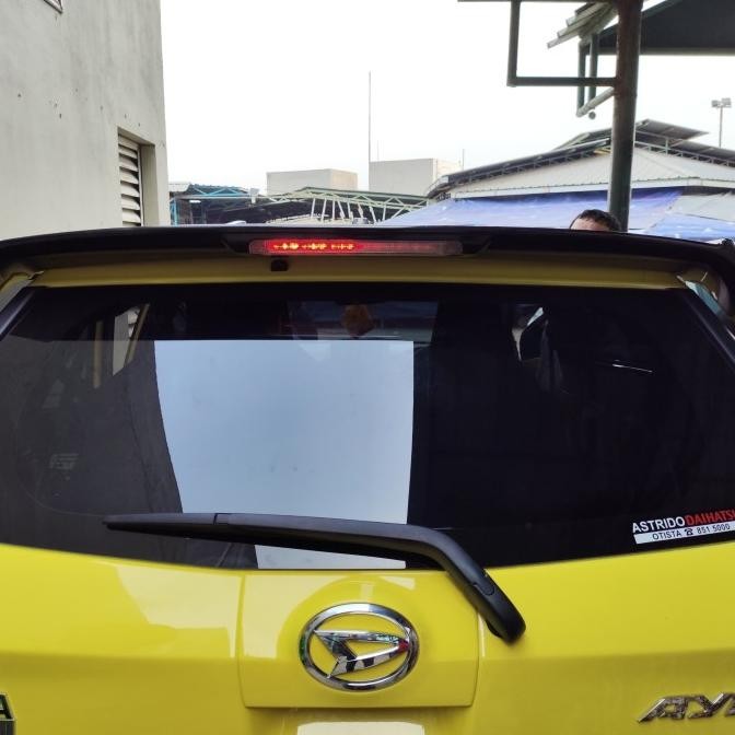 Wing Spoiler Mugent Toyota Agya 2023 2024 Daihatsu Ayla 2023 2024 Plastik