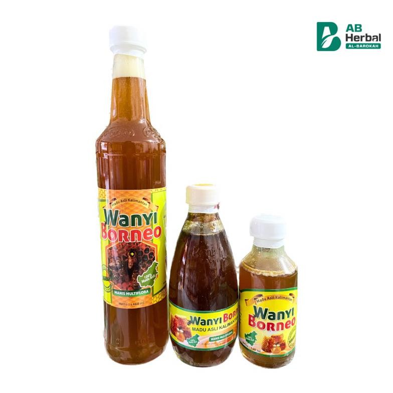 

MADU WANYI BORNEO MADU ASLI KALIMANTAN (140ml/240ml/460ml)
