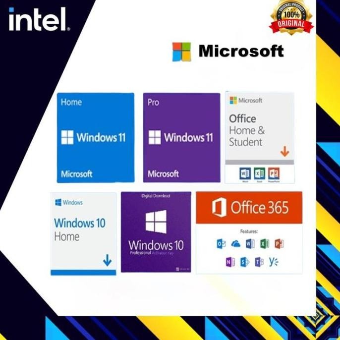 Windows 10 HOME / Windows 10 PRO / Windows 11 HOME / WIndows 11 PRO / OHS / OFF 365 ORI