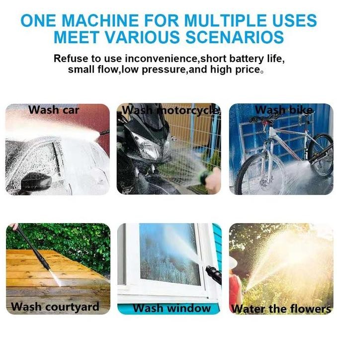 OLV HOUSEWARE - ALAT SEMPROT CUCI MOTOR MOBIL / WATER JET WASHER CLEANER SUPER KENCANG TEKANAN TINGG