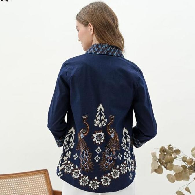 Promo Jamy Blazer Batik Wanita Outer Rompi Wanita Jumbo Luaran Couple