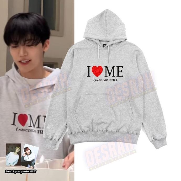 Grosir Hoodie Nct Jaemin Narcissism I Love Mee ( Gratis Polaroid ) - Hoodie Fleece  Wanita
