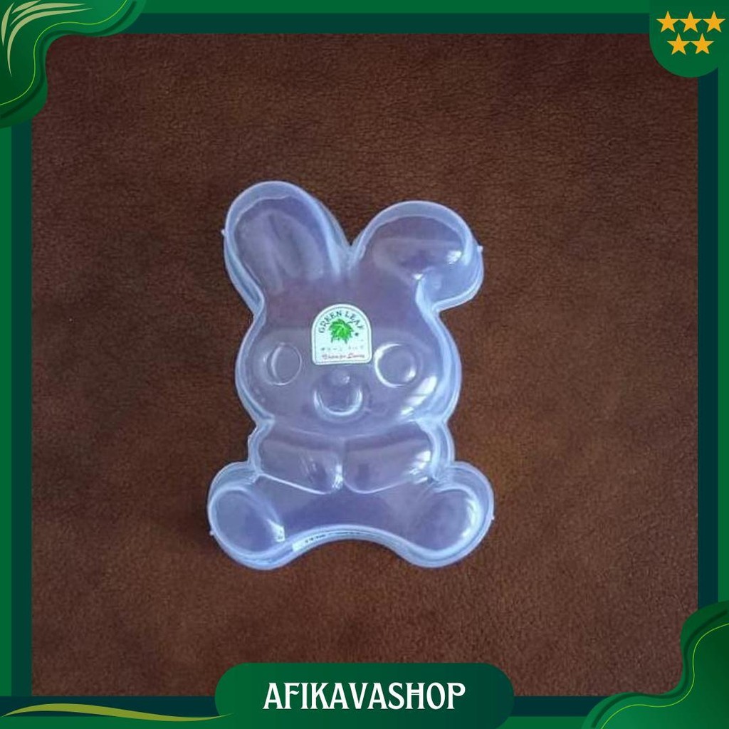 Cetakan Agar/Nasi Jelly Kelinci - Gl 0970 Green Leaf Cod