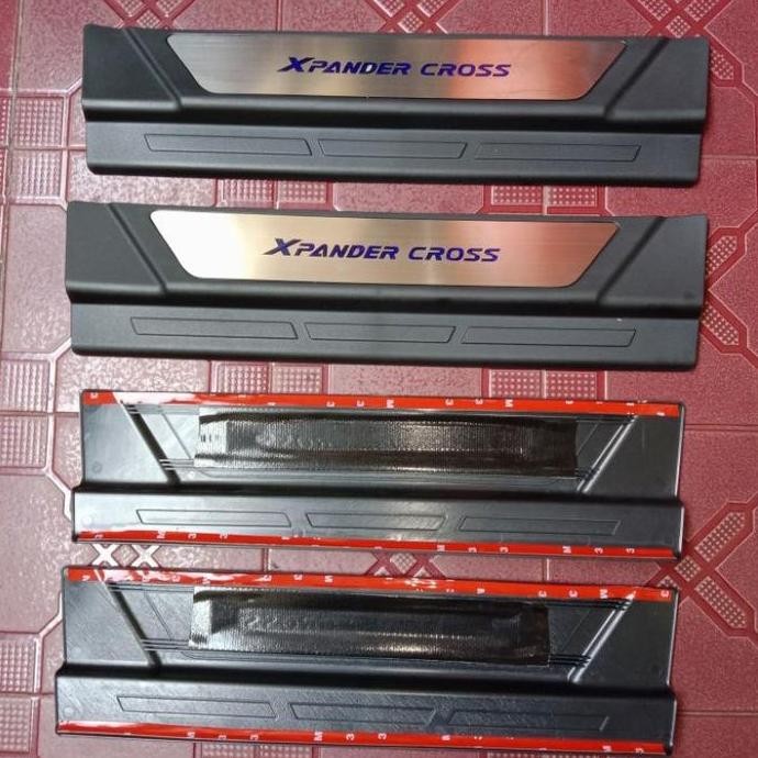 Promo Sillplate Samping Xpander Cross Non Led Pelindung Pijakan Kaki Pintu Mobil Xpander Cross