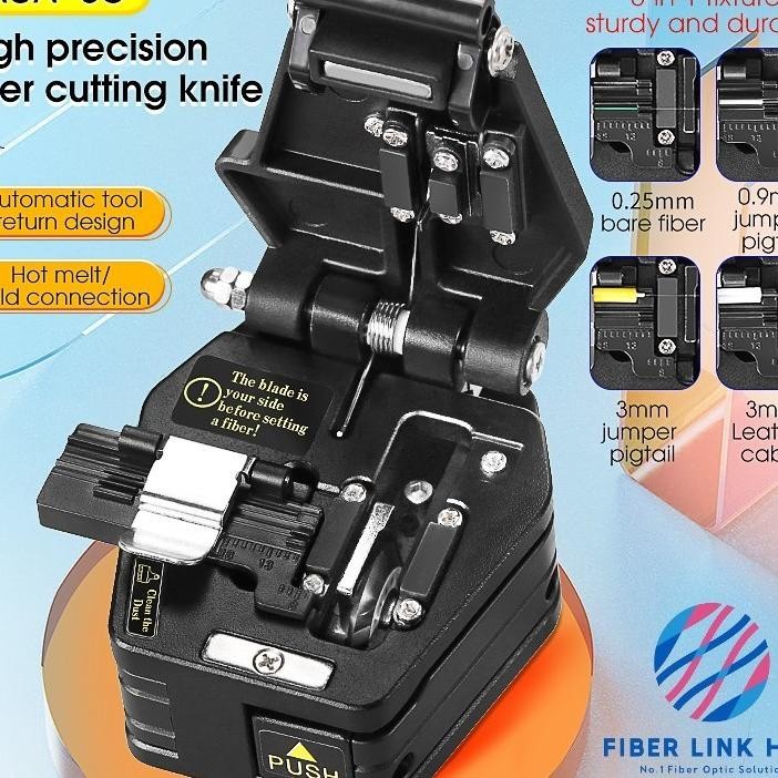 Fiber Cleaver Hh Preciion Aua6C Alat Pemotong Fiber Optic Fo Optical Fiber