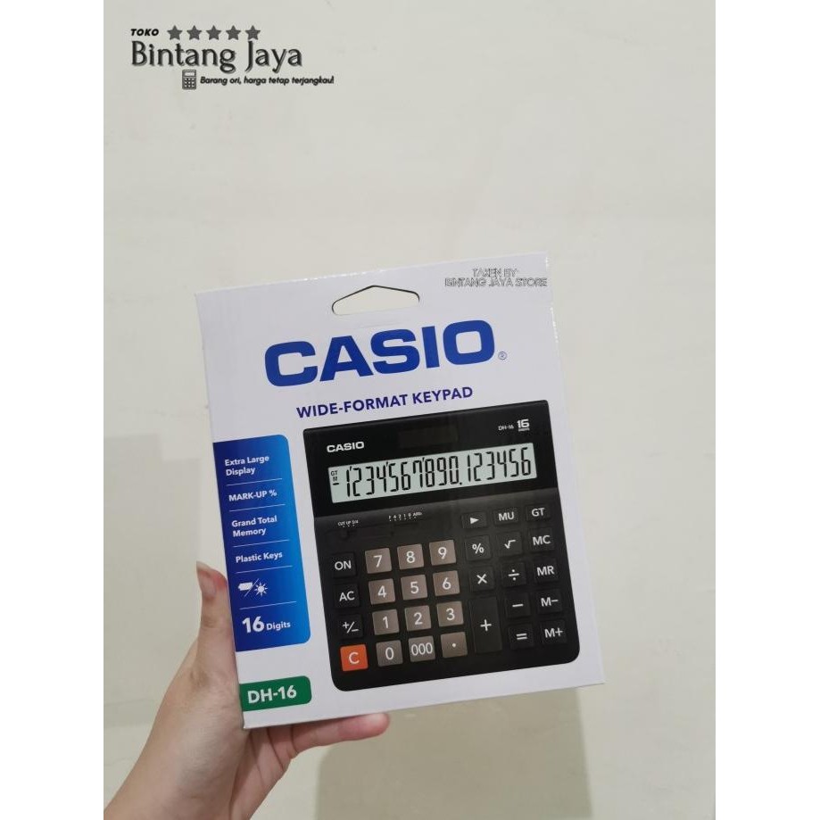 

Kalkulator Casio Dh16 Original