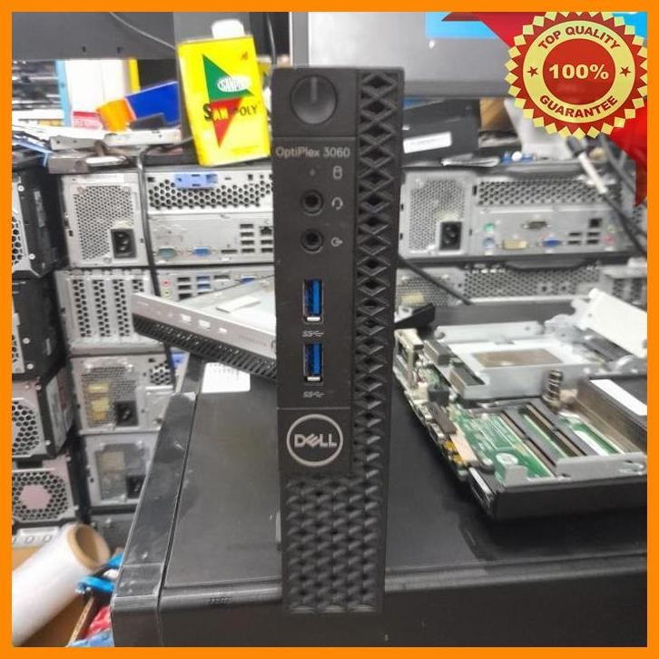 [sem] pc mini micro pc dell optiplex 3060 core i7 gen 8ram 32gb ssd 256gb