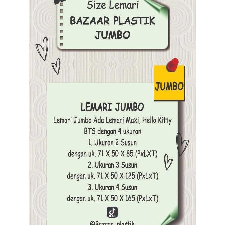 Promo Lemari Baju Plastik / Lemari Pakaian Plastik / Lemari Plastik Portable Motif Bts Timbul ( Non 