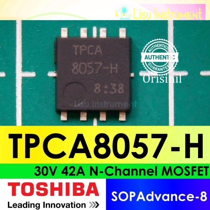 Update TPCA8057-H 30V 42A N-Channel Power MOSFET TPCA 8057-H SOPAdvance-8 Toshiba Original lisu992 M
