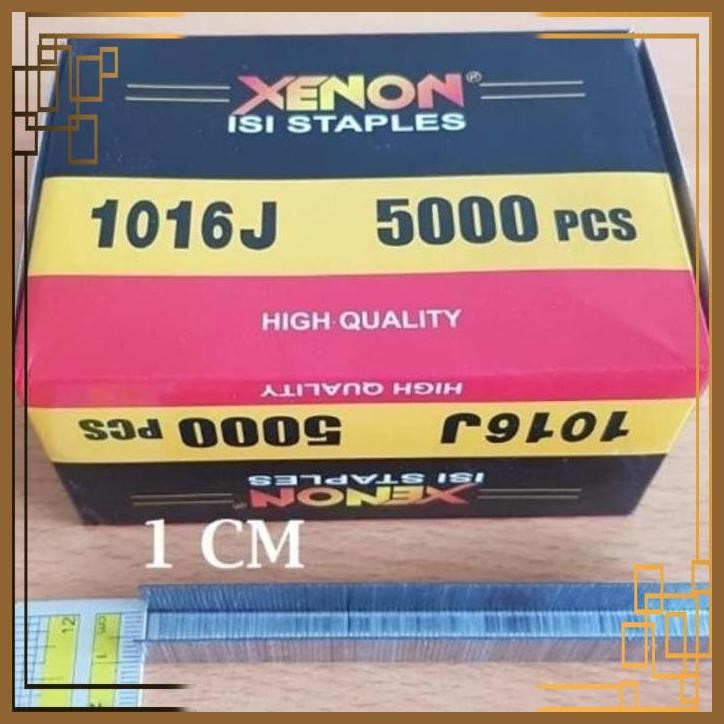 

[DTG] REFILL ISI STAPLE GUN 1016J XENON 5000PCS / ISI U ALAT STAPLES