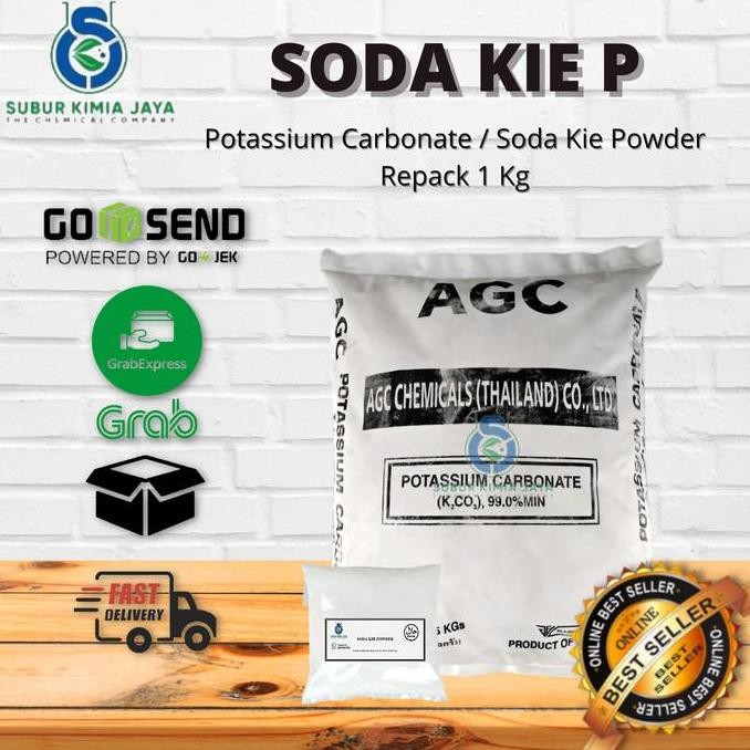 

Potasium Carbonate 1 Kg / Soda Kie P / AGC Pengatur PH FOOD GRADE murah