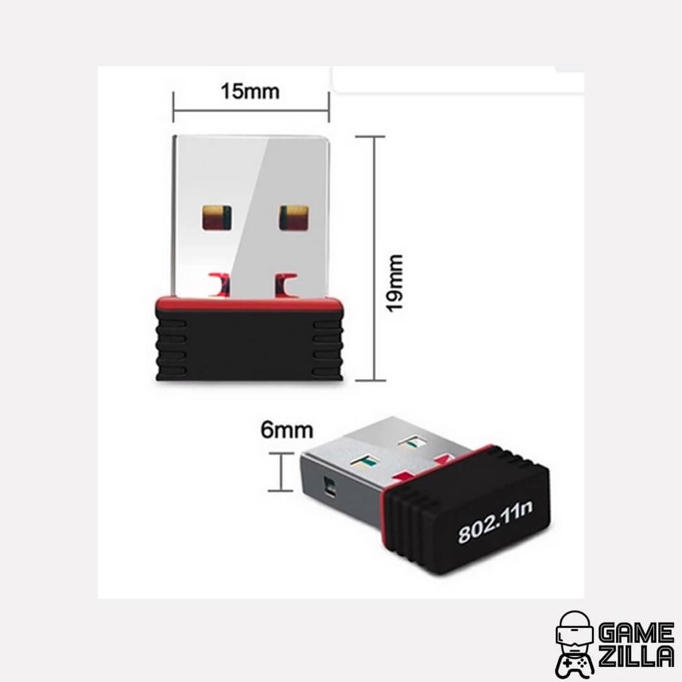 Wifi Receiver Mini Usb Dongle Pc Laptop Komputer Wireless Adapter Donggle Penangkap Wifi Eksternal K