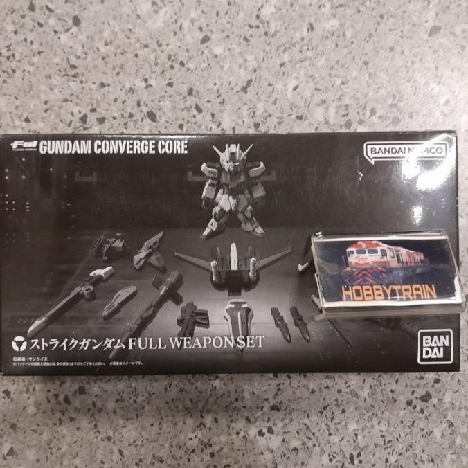 GUNDAM CONVERGE CORE STRIKE GUNDAM FULL WEAPON SET