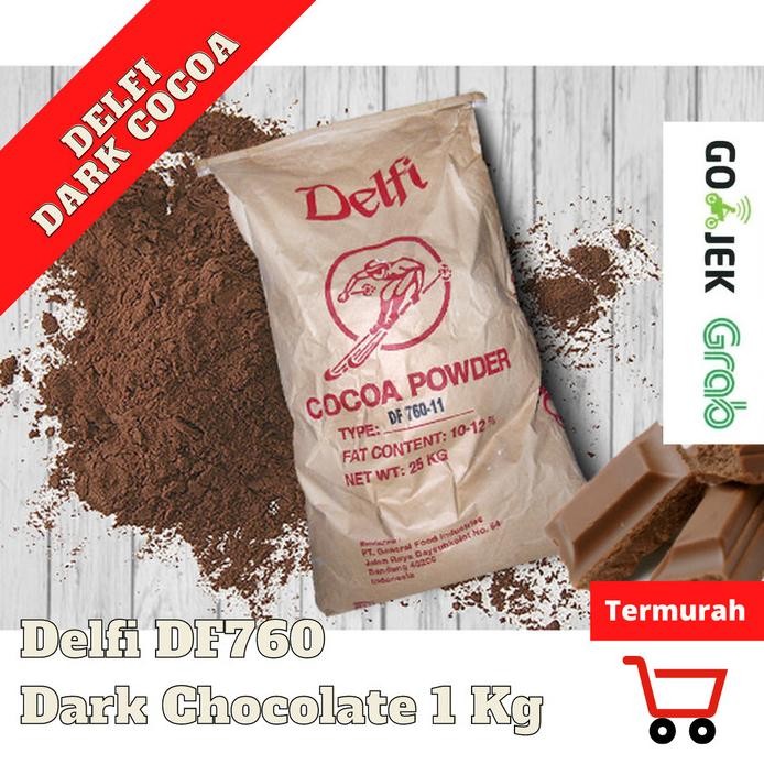 

COKLAT BUBUK DELFI DF760 COCOA POWDER 1KG | 100% ASLI murah