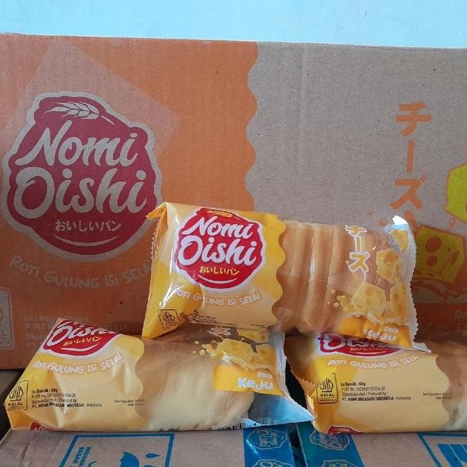 

OISHI Roti Gulung 1 Dus (Nomi Oishi) isi 60 pcs dari produksi Camilan murah