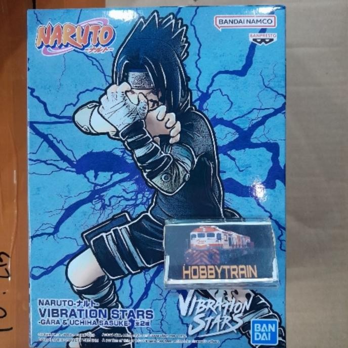 BANPRESTO NARUTO VIBRATION STARS GARA & UCHIHA SASUKE FIGURE SASUKE