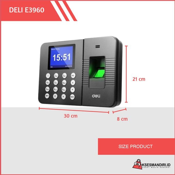 

Murah Mesin Absensi Sidik Jari Fingerprint Deli E3960