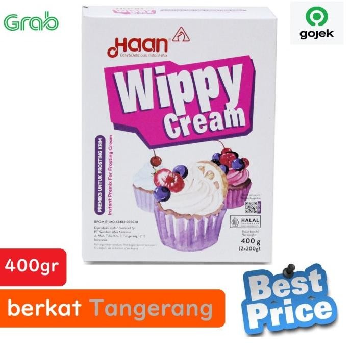 

Haan Wippy Cream 400 gr murah