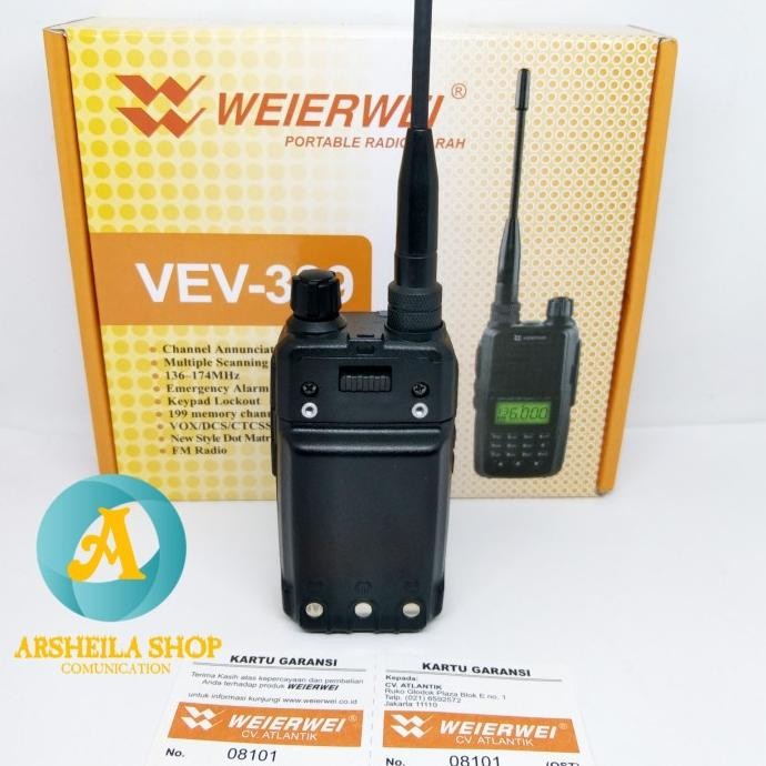 Promo Ht Weierwei Vev 339 Vhf Pengganti Weirwei Vev 688