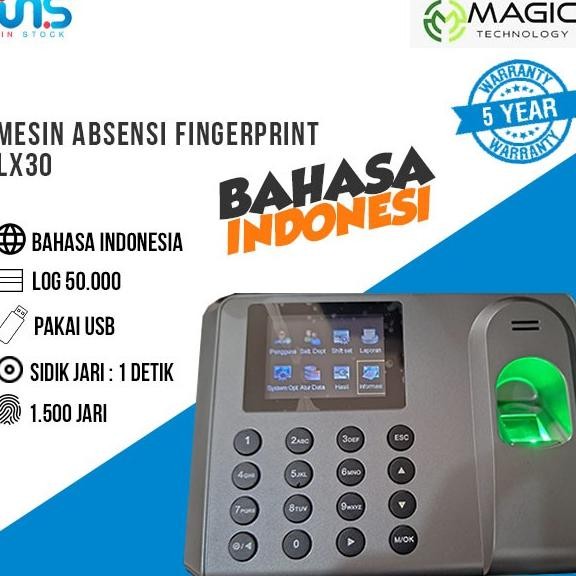 

Sale Mesin Absensi Fingerprint Stand Alone Lx30 Original 5 Tahun Garansi