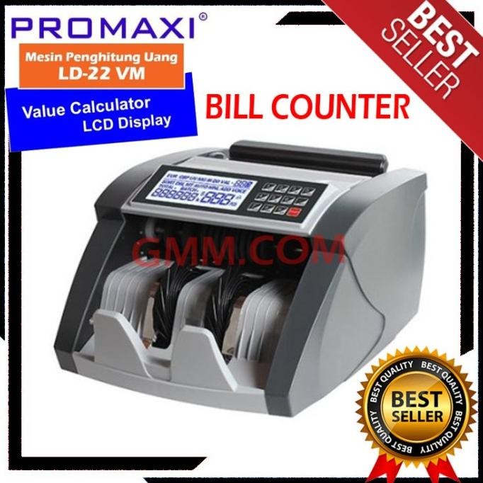

Murah Promaxi Ld-22Vm - Mesin Hitung Uang - Money Counter Promaxi Ld22