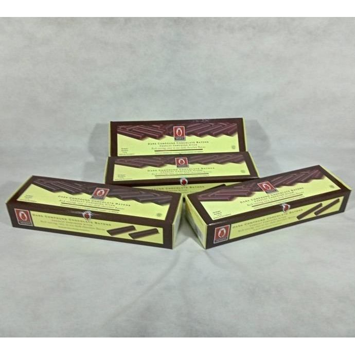 

Chocolate Sticks Batons Tulip Compound Sticks Stik Coklat Baton 1,5kg murah