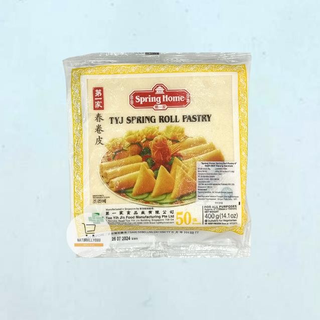 

TYJ Spring Home Spring Roll Pastry Kulit Lumpia 5 / 6 / 8.5 INCH murah