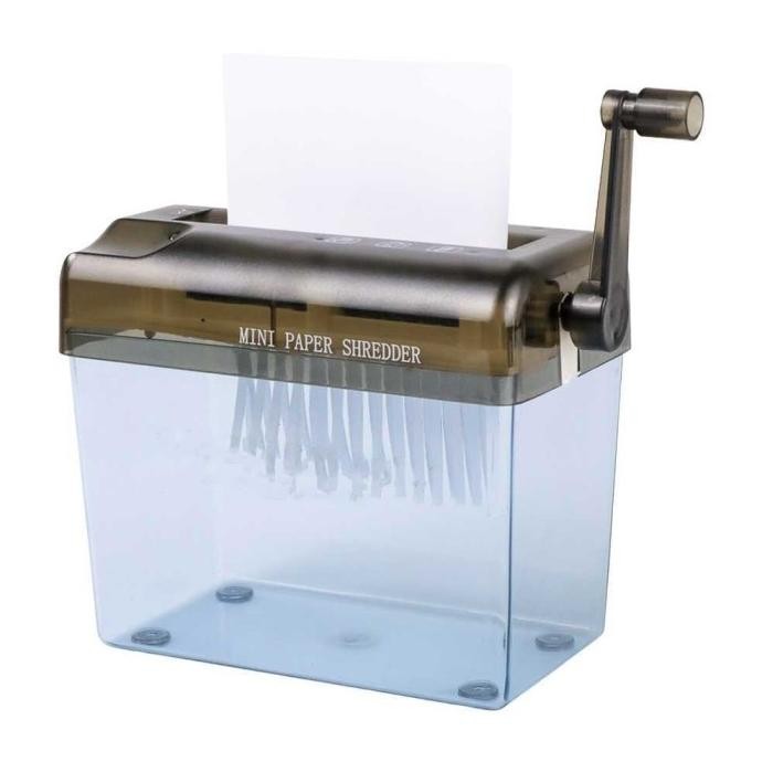 

Murah Penghancur Kertas Manual Handheld Paper Shredder Alat Potong Kertas