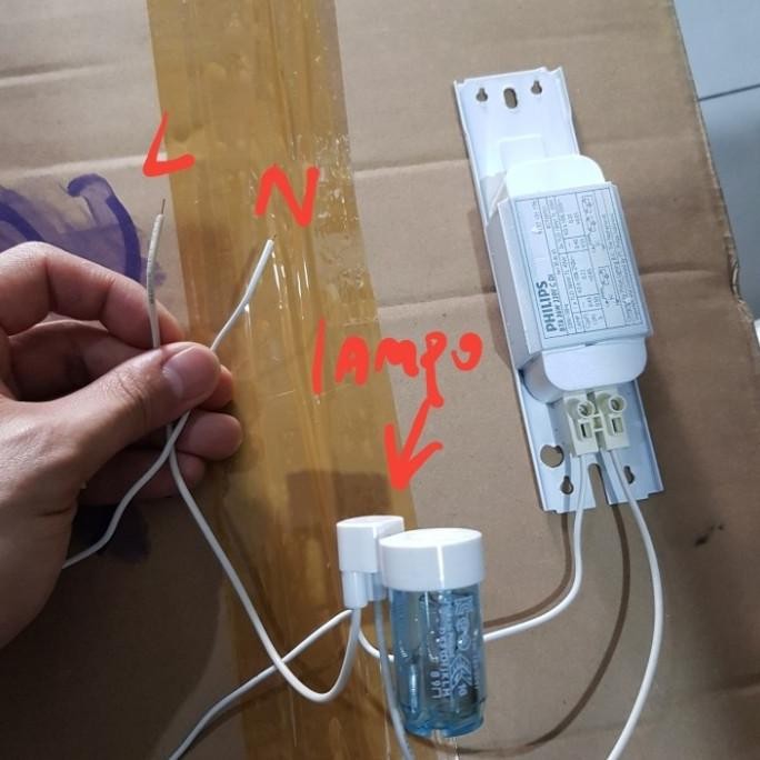 Philips Ballast untuk Lampu TL ring Philips 36W Max 40watt