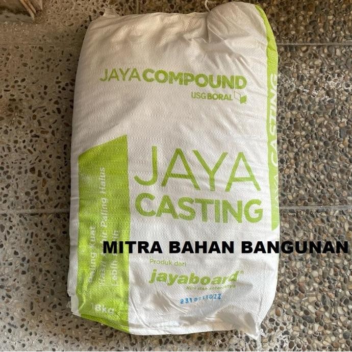 Promo Casting Jayaboard 18KG / Plaster Semen Gypsum Jaya COD