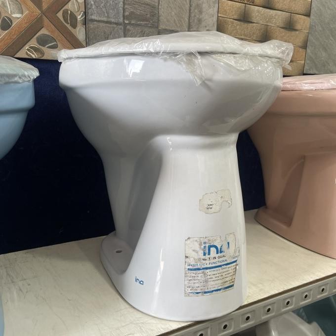 Ina Closet Duduk Siram Plus Tutup New Stok