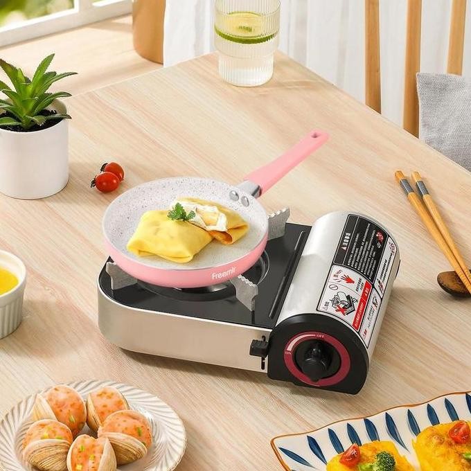 Sale [Special] Freemir Wajan 16 Cm Frying Pan  Mini Anti Lengket Warna Pink Wajan Penggorengan Anti 