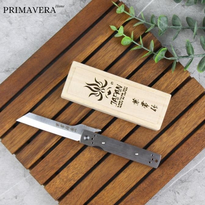 Murah Kanetsune Seki Tanzaku Tou Aus-8 Folding Knife Stainless Steel Japan