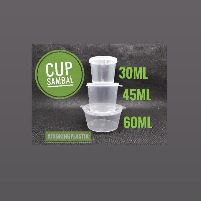CUP SAMBAL/CUP SAUS/CUP 30ML/CUP 45ML/CUP 60ML
