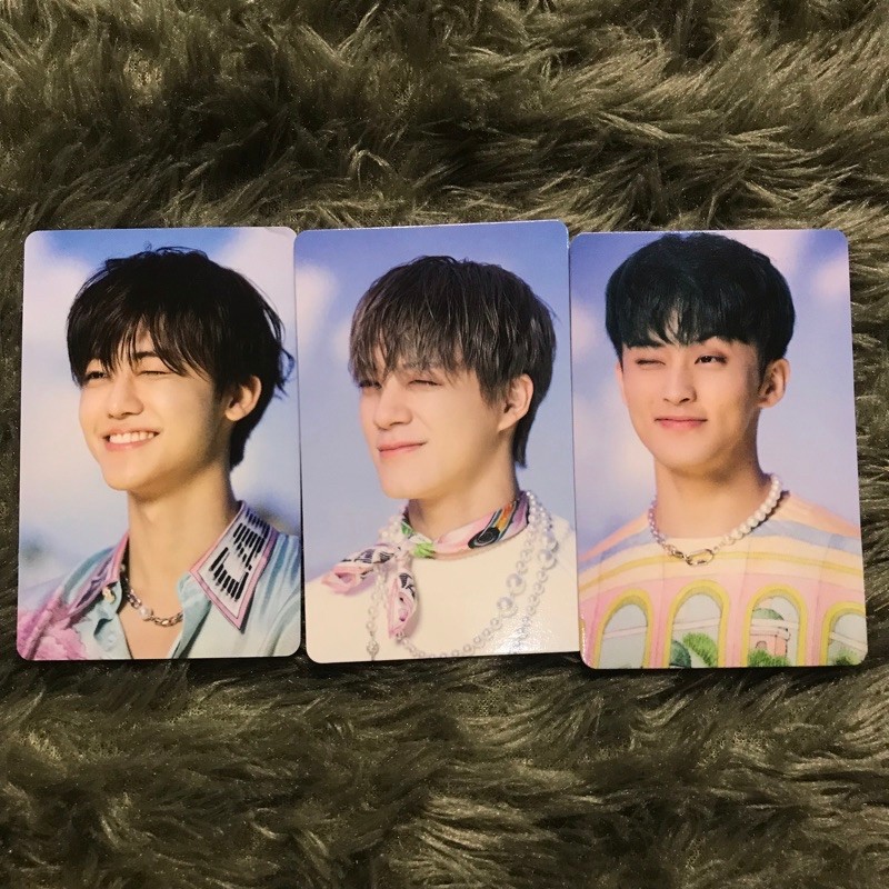 [Ready] Official photocard jaemin jeno mark wink