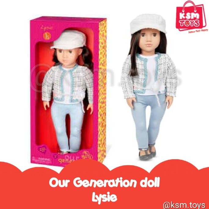 Mainan Boneka Our Generation Lysie doll 18inch