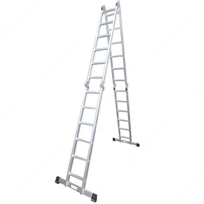 Tangga Almunium Multipurpose - Tangga Lipat - Tangga Almunium 6 M New Stok